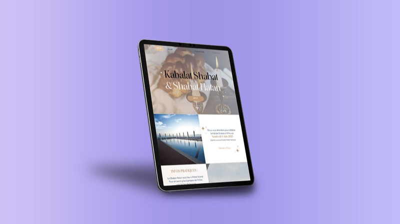 Invitation site Web